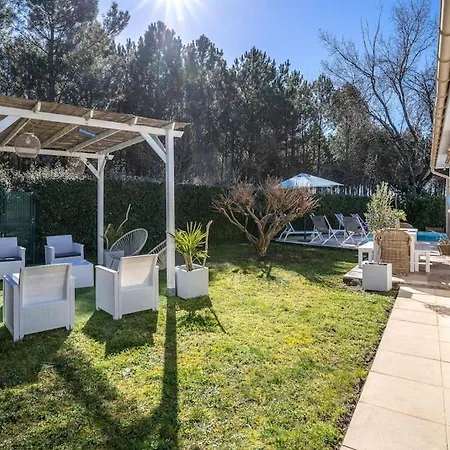 Familiale Avec Piscine Chauffee Vakantiehuis Andernos-les-Bains